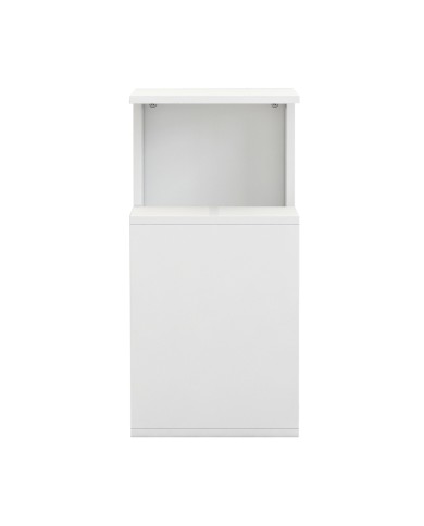 ΒΟΗΘΗΤΙΚΟ ΤΡΑΠΕΖΙ DAWN ΜΕΛΑΜΙΝΗΣ ΛΕΥΚΟ 35X29,5X60Yεκ.HM8880.11