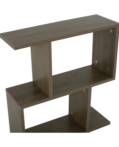 ΒΟΗΘΗΤΙΚΟ ΤΡΑΠΕΖΙ ΜΕ ΡΑΦΙΑ AMEER ΜΕΛΑΜΙΝΗ ΣΕ OLIVE GREY ΧΡΩΜΑ HM8881.12 50x17x56Υεκ.