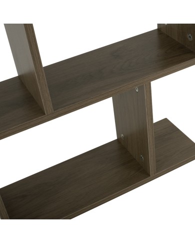 ΒΟΗΘΗΤΙΚΟ ΤΡΑΠΕΖΙ ΜΕ ΡΑΦΙΑ AMEER ΜΕΛΑΜΙΝΗ ΣΕ OLIVE GREY ΧΡΩΜΑ HM8881.12 50x17x56Υεκ.