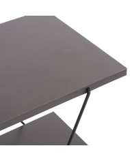 ΕΠΙΠΛΟ ΤΗΛΕΟΡΑΣΗΣ TARS HM8922.20 ΜΕΛΑΜΙΝΗ ΓΚΡΙ 120x32x33Yεκ.
