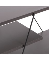 ΕΠΙΠΛΟ ΤΗΛΕΟΡΑΣΗΣ TARS HM8922.20 ΜΕΛΑΜΙΝΗ ΓΚΡΙ 120x32x33Yεκ.