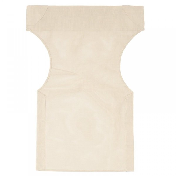 Διάτρητο πανί ανταλλακτικό εκρού 2x1 610grm FC001 επαγγελματικό για πολυθρόνα σκηνοθέτη  48x53x79εκ