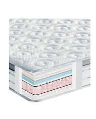 E026 Best Latex Extra Plus 3D High Pocket Pillowtop 90X190