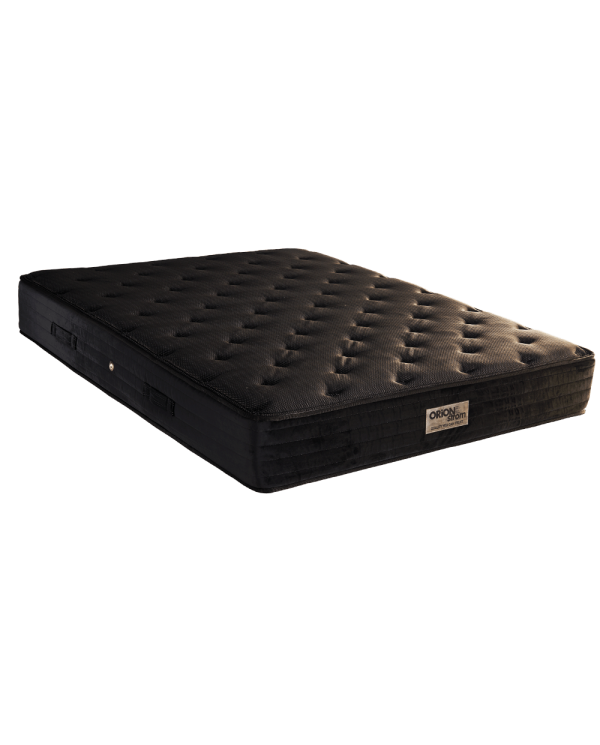 E039 Black Cool Max Hyper Soft Memory Gel Afrolatex High Pocket 180X200