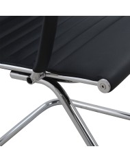ΚΑΡΕΚΛΑ ΕΠΙΣΚΕΠΤΗ HM1023.01 BOSS ΜΕ ΜΠΡΑΤΣΑ Κ ΜΑΥΡΟ PU 58x62x90 εκ.