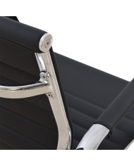 ΚΑΡΕΚΛΑ ΕΠΙΣΚΕΠΤΗ HM1023.01 BOSS ΜΕ ΜΠΡΑΤΣΑ Κ ΜΑΥΡΟ PU 58x62x90 εκ.