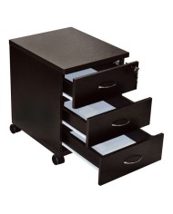ΣΥΡΤΑΡΙΕΡΑ ΓΡΑΦΕΙΟΥ ΕΠΑΓΓΕΛΜΑΤΙΚΗ CAITLYN HM2011.02 WENGE ΜΕ 3ΣΥΡΤΑΡΙΑ 38X48X53cm
