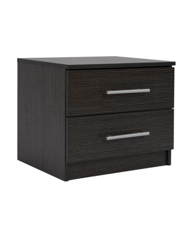 ΚΟΜΟΔΙΝΟ ΜΕΛΑΜΙΝΗΣ CHELSEA HM2220.01 ZEBRANO 48X40,5X41,5 εκ.