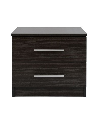 ΚΟΜΟΔΙΝΟ ΜΕΛΑΜΙΝΗΣ CHELSEA HM2220.01 ZEBRANO 48X40,5X41,5 εκ.