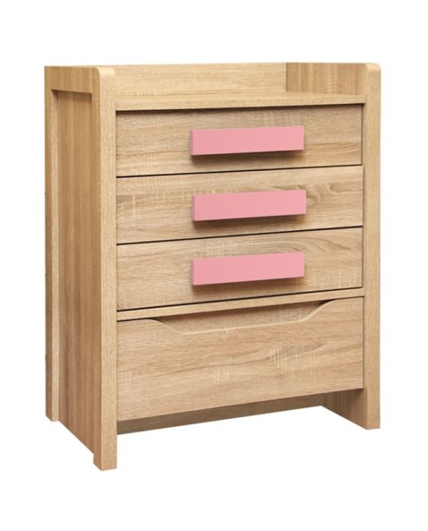ΣΥΡΤΑΡΙΕΡΑ PLAYROOM SONAMA-ΡΟΖ HM10217.03 63Χ40Χ80εκ.