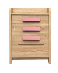 ΣΥΡΤΑΡΙΕΡΑ PLAYROOM SONAMA-ΡΟΖ HM10217.03 63Χ40Χ80εκ.