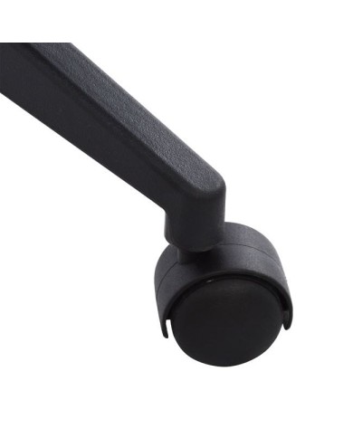 ΚΑΡΕΚΛΑ ΓΡΑΦΕΙΟΥ ANIVIA HM1073.21 ΓΚΡΙ & ΣΚΕΛΕΤΟ ΜΑΥΡΟ 64x61x127 cm