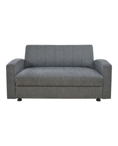 ΚΑΝΑΠΕΣ ΚΡΕΒΑΤΙ 2ΘΕΣΙΟΣ DIMOS V05 ΓΚΡΙ HM3075.03 157x77x83 εκ.