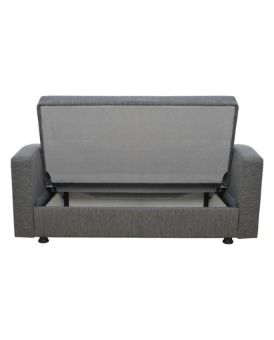 ΚΑΝΑΠΕΣ ΚΡΕΒΑΤΙ 2ΘΕΣΙΟΣ DIMOS V05 ΓΚΡΙ HM3075.03 157x77x83 εκ.