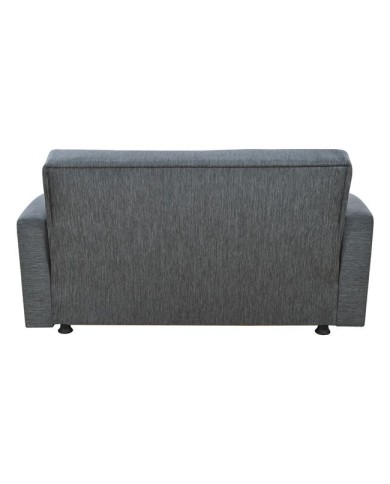 ΚΑΝΑΠΕΣ ΚΡΕΒΑΤΙ 2ΘΕΣΙΟΣ DIMOS V05 ΓΚΡΙ HM3075.03 157x77x83 εκ.