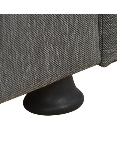 ΚΑΝΑΠΕΣ ΚΡΕΒΑΤΙ 2ΘΕΣΙΟΣ DIMOS V05 ΓΚΡΙ HM3075.03 157x77x83 εκ.