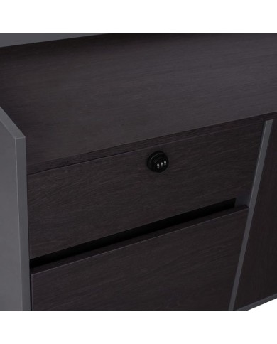 ΓΡΑΦΕΙΟ ΕΠΑΓΓΕΛΜΑΤΙΚΟ ΑΡΙΣΤΕΡΗ ΓΩΝΙΑ ROSEWOOD HM2084L 220X180X76Υ εκ.