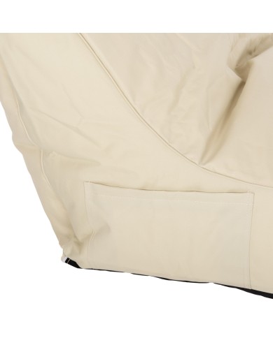 ΠΟΥΦ BLOOM ΑΔΙΑΒΡΟΧΟ HM5111.11 ΜΠΕΖ 106x70x61Υ εκ.