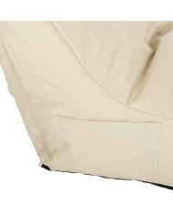 ΠΟΥΦ BLOOM ΑΔΙΑΒΡΟΧΟ HM5111.11 ΜΠΕΖ 106x70x61Υ εκ.