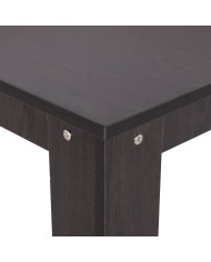 ΤΡΑΠΕΖΙ ΚΟΥΖΙΝΑΣ KELVIN HM2427.02, 80x80x77Υεκ., WENGE