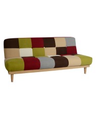 ΚΑΝΑΠΕΣ ΚΡΕΒΑΤΙ 3Θ HM3003 LEONARDO MIXED COLOR 180x80x75Υεκ.