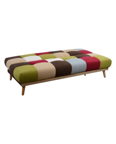 ΚΑΝΑΠΕΣ ΚΡΕΒΑΤΙ 3Θ HM3003 LEONARDO MIXED COLOR 180x80x75Υεκ.