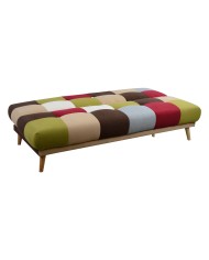 ΚΑΝΑΠΕΣ ΚΡΕΒΑΤΙ 3Θ HM3003 LEONARDO MIXED COLOR 180x80x75Υεκ.