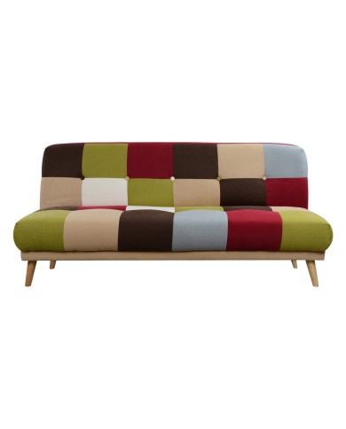 ΚΑΝΑΠΕΣ ΚΡΕΒΑΤΙ 3Θ HM3003 LEONARDO MIXED COLOR 180x80x75Υεκ.