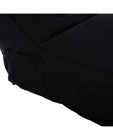 ΠΟΥΦ BLOOM ΑΔΙΑΒΡΟΧΟ HM5111.14 ΜΑΥΡΟ ΜΕ UV PROTECTION  106x70x61Υ εκ.