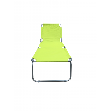 πτυσσόμενη ξαπλώστρα με αδιάβροχο λαχανι πανί