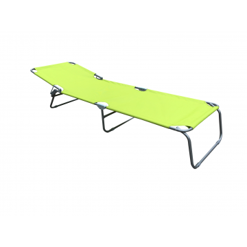 πτυσσόμενη ξαπλώστρα με αδιάβροχο λαχανι πανί