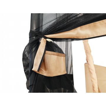 Κούνια κρεβατι με κουνουπιέρα εξωτερικου χώρου