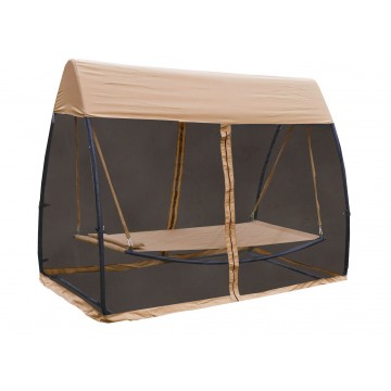 Κούνια κρεβατι με κουνουπιέρα εξωτερικου χώρου