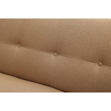 καναπες κρεβατι υφασμα σε μπεζ χρωμα με μπρατσα