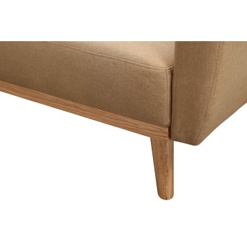 καναπες κρεβατι υφασμα σε μπεζ χρωμα με μπρατσα