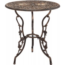 Σετ 3 τεμ τραπεζι με δυο καρέκλες με λουλούδια εξωτερικου χώρου