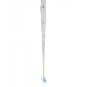 Κιόσκι πτυσσόμενο 3mx3m βαρέως τύπου με λευκό μεταλλικό σκελετό και λευκό ύφασμα αδιάβροχο 260gr βαρέως τύπου