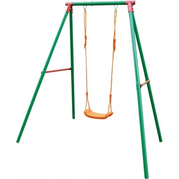 Κούνια παιδική μονή μεταλλική