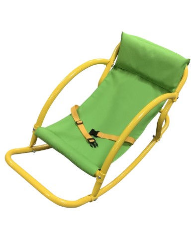 Κούνια παιδική relax μεταλλική λαχανι