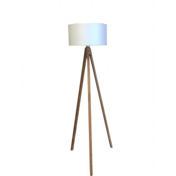 ΦΩΤΙΣΤΙΚΟ ΔΑΠΕΔΟΥ ΤΡΙΠΟΔΑΣ ΞΥΛΙΝΟΣ  ΧΡΩΜΑ ΚΑΦΕ
