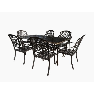 Σετ τραπεζαρία 7 τεμ φερ...