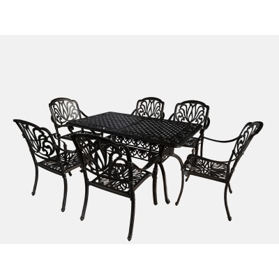 Σετ τραπεζαρία 7 τεμ φερ...