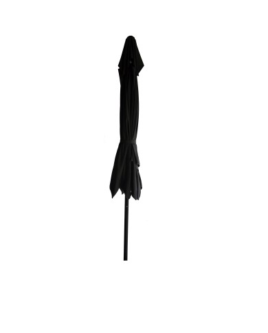Ομπρέλα αλουμινίου 3x3μ υφασμάτινη 320g/㎡ Polyester με αεραγωγό επικάλυψη PU σε γκρι χρώμα επαγγελματική SL-UM007