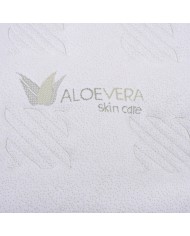 ΣΤΡΩΜΑ CONTINUOUS SPRING ΑΝΩΣΤΡΩΜΑ ALOE VERA 160X200 HM372.16 ΜΟΝΗΣ ΟΨΗΣ