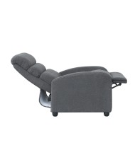 Πολυθρόνα από ύφασμα Teddy Bear σε ανθάκι χρώμα MR-RC001 65x88x99