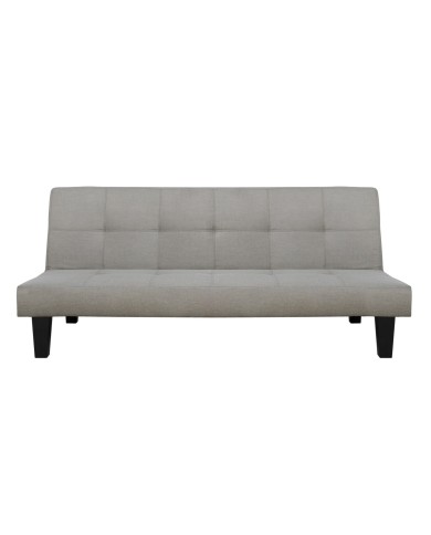 ΚΑΝΑΠΕΣ ΚΡΕΒΑΤΙ ODESSA HM3000.01 ΥΦΑΣΜΑ ΜΠΕΖ 179x80x79 εκ.
