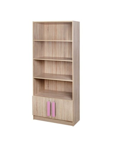 ΒΙΒΛΙΟΘΗΚΗ PLAYROOM SONAMA-ΡΟΖ HM10146.03 80X35X180εκ.