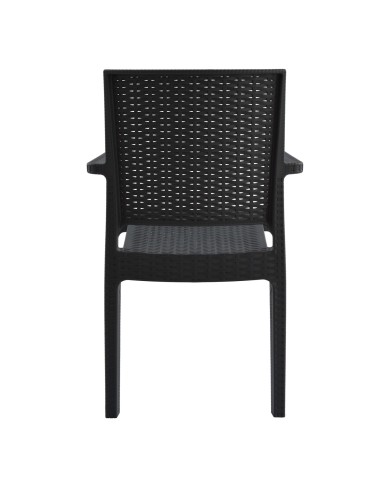 ΠΟΛΥΘΡΟΝΑ ΠΟΛΥΠΡΟΠΥΛΕΝΙΟΥ ΒΑΡΕΩΣ ΤΥΠΟΥ KAGANU DARK GREY HM5134.01 57x55,5x89 εκ.