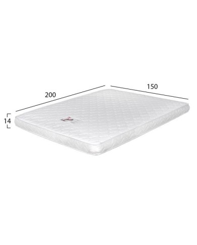 ΣΤΡΩΜΑ ΜΕ FOAM ΧΩΡΙΣ ΕΛΑΤΗΡΙΑ JORDY 90X190 HM374.01  (ROLL PACKING) ΛΕΥΚΟ