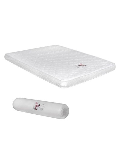 ΣΤΡΩΜΑ ΜΕ FOAM ΧΩΡΙΣ ΕΛΑΤΗΡΙΑ JORDY 90X190 HM374.01  (ROLL PACKING) ΛΕΥΚΟ